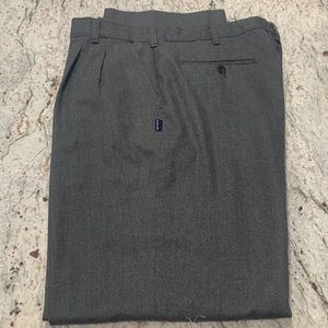 Used Parker Pleated Uniform Pants w/ Adjustable Waist, 36X38, In good shape.